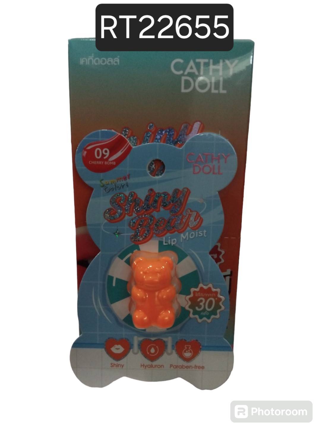 CATHY DOLL Shiny Bear Lip Moist 1.1g #09 Cherry Bome